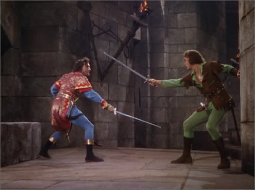 Robin Hood Swordplay from 1938 movie Adventures of Robin Hood